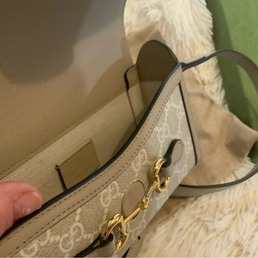 Gucci Horsebit 1955 Mini Bag - Picture 10 of 12